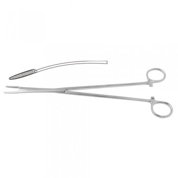 Pelkmann Foreign Body Forcep Curved Stainless Steel, 26 cm - 10 1/4"